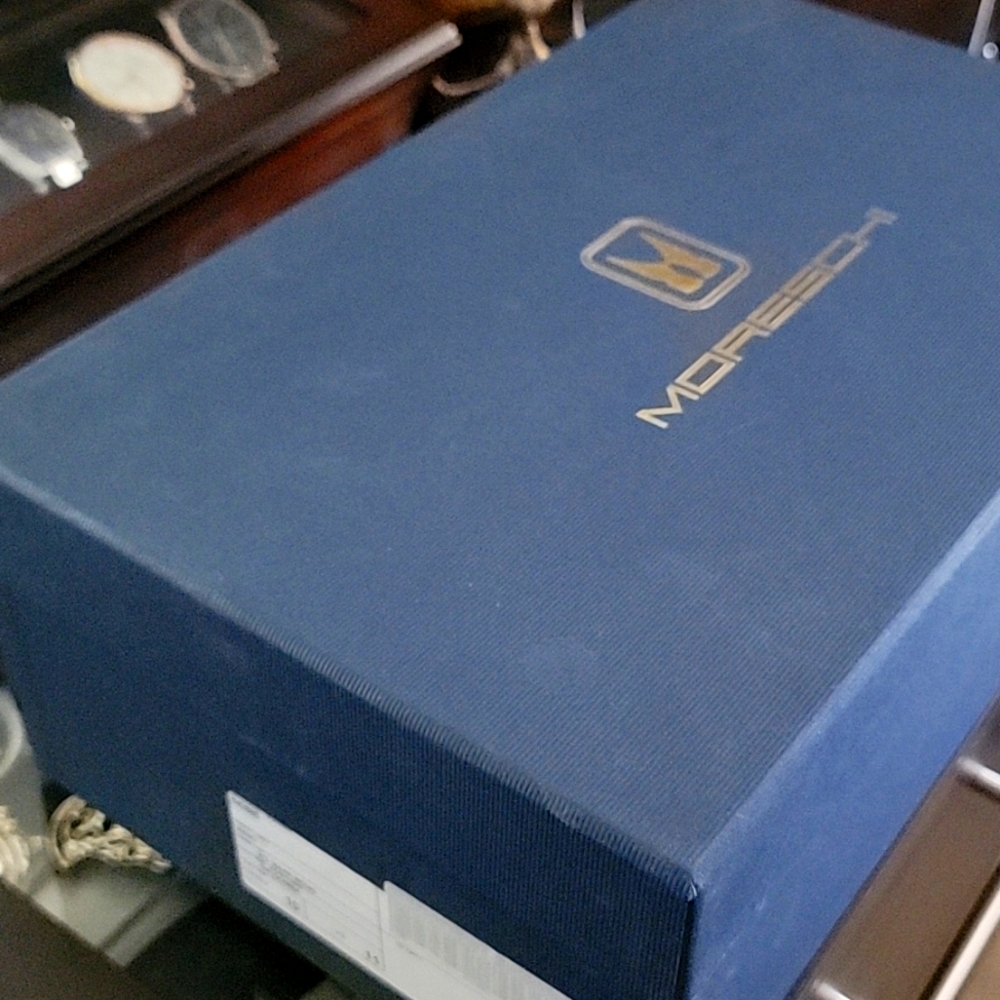 Moreschi Suede Penny Loafers